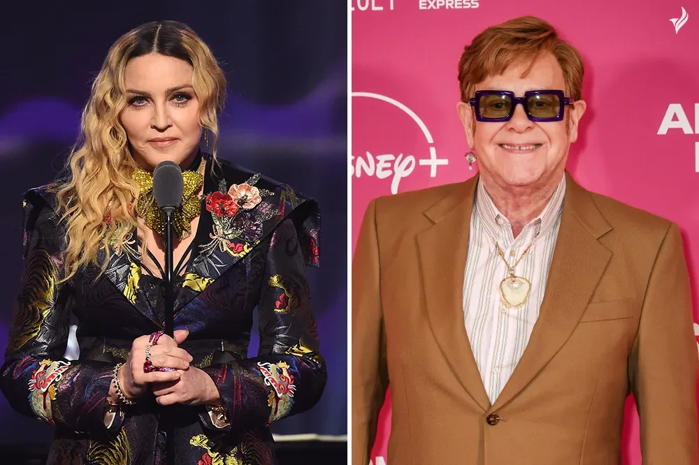 მადონამ და ელტონ ჯონმა მრავალწლიანი შუღლი დაასრულეს